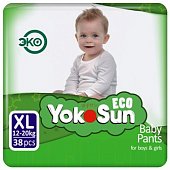 Купить yokosun eco (йокосан) подгузники размер xl (12-20 кг) 44шт в Арзамасе