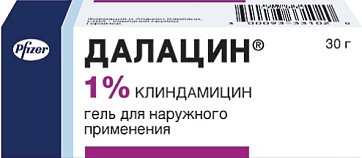 Далацин, гель для наружного применения 1%, 30г