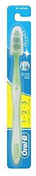 Oral-B (Орал-Би) Зубная щетка 1 Чистота 2 Свежесть 3 Сила 40 средняя, 1 шт