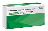 Купить фолиевая кислота реневал, таблетки 1мг, 120 шт в Арзамасе