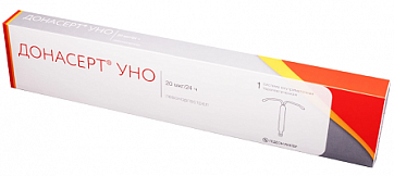 Донасерт Уно система внутриматочная терапевтическая 20мкг/24часа