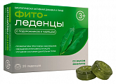 Купить фитоледенцы с подорожником и чабрецом со вкусом эвкалипта 20 шт бад в Арзамасе