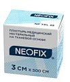 Купить неофикс (neofix) пластырь на тканной основе 3х500см, 1 шт в Арзамасе