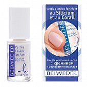 Купить belweder (бельведер) лак для укрепления ногтей кремний и экстракт кораллов 8мл в Арзамасе