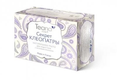 Купить тиана (teana) мыло для сухой и чувствительной кожи лица и тела с ослиным молоком,100г в Арзамасе