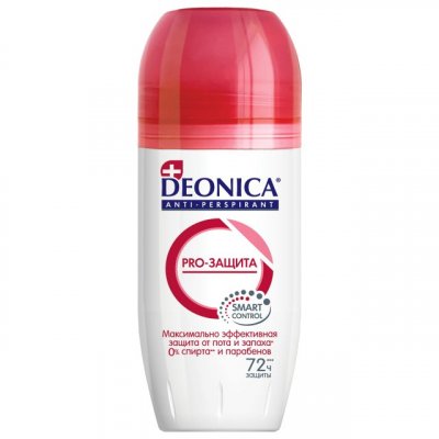 Купить deonica (деоника) дезодорант антиперспирант pro-защита ролик, 50мл в Арзамасе
