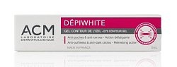 Купить acm depiwhite eye contour, гель для удаления темных пятен кругов мешков под глазами и гиперпигментации вокруг глаз, 15 мл в Арзамасе