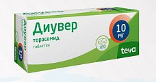 Купить диувер, таблетки 10мг, 60 шт в Арзамасе
