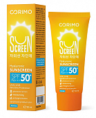 Купить corimo (коримо) крем для чувствительной кожи лица, тела увлажняющий солнцезащитный гиалуроновая кислота spf50+, 50 мл в Арзамасе