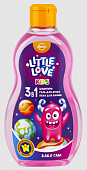 Купить little love (литтл лав) шампунь+гель для душа+пена для ванн 3в1 детский бабл гам, 400 мл в Арзамасе
