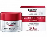 Eucerin Hyaluron-Filler+Volume-Lift (Эуцерин) Гиалурон-Филлер + Волюм-Лифт Крем дневной для сухой кожи SPF15, 50мл