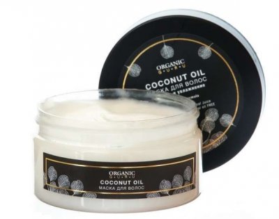 Купить organic guru (органик гуру) маска для волос coconut oil 200 мл в Арзамасе