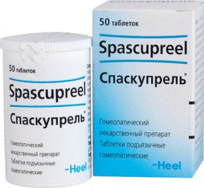 Купить спаскупрель, таблетки для рассасывания гомеопатические, 50 шт в Арзамасе