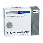 Купить леветирацетам-алиум, таблетки, покрытые пленочной оболочкой 500мг, 30 шт в Арзамасе