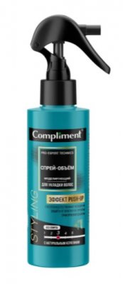 Купить compliment pro-expert technics (комплимент) спрей-объём для укладки волос моделирующий, 200мл в Арзамасе