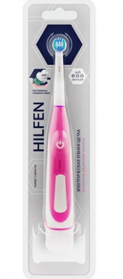 Купить хилфен (hilfen) электрическая зубная щетка детская розовая артикул r2021 в Арзамасе