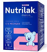 Купить нутрилак премиум 2 (nutrilak premium 2) молочная смесь с 6 месяцев, 600г в Арзамасе