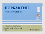 Купить норбактин, таблетки 400мг, 10 шт в Арзамасе