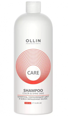 Купить ollin prof care (оллин) шампунь для окрашенных волос сохранение цвета и блеска, 1000мл в Арзамасе