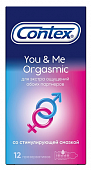 Купить contex (контекс) презервативы you&me orgasmic из натурального латекса 12шт в Арзамасе