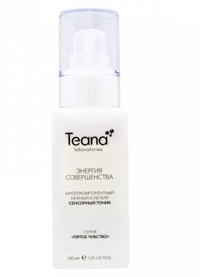Купить тиана (teana) тоник энергия совершенства многокомпонентный для очищения кожи и удаления макияжа, 100мл в Арзамасе
