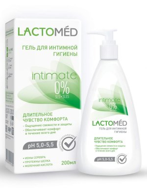 Купить lactomed (лактомед) гель для интимной гигиены чувство комфорта, 200мл в Арзамасе
