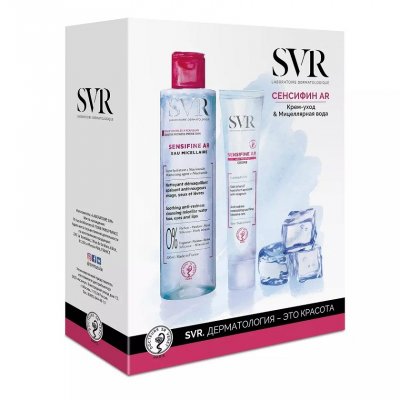 Купить svr sensifine (свр) набор: крем-уход для лица 40мл+вода мицеллярная, 200мл в Арзамасе