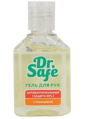 Купить dr safe (доктор сейф) гель для рук антибакетиальный бисаболол с ромашкой, 60мл в Арзамасе