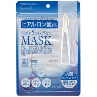 Купить japan gals (джапан галс) маска гиалуроновая кислота pure5 essential, 30 шт в Арзамасе