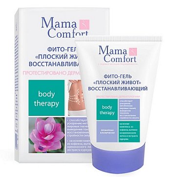 Наша Мама Mama Comfort фито-гель плоский живот восстанавливающий, 100 мл