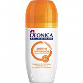 Купить deonica (деоника) дезодорант антиперспирант энергия витаминов ролик 50 мл в Арзамасе