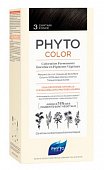 Купить фитосолба фитоколор (phytosolba phyto color) краска для волос оттенок 3 темный шатен в Арзамасе