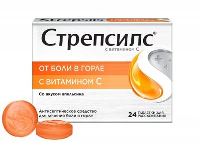 Купить стрепсилс с витамином c, таблетки для рассасывания, 24 шт в Арзамасе