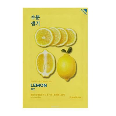 Купить holika holika (холика холика) тканевая маска для лица освежающая лимон pure essence, 20мл в Арзамасе