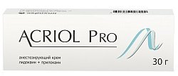 Купить акриол про, крем для местного и наружного применения 2,5%+2,5%, туба 30г в Арзамасе