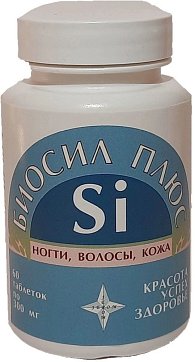 Биосил Плюс Si, таблетки массой 300мг, 60 шт БАД