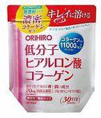 Купить орихиро (orihiro) коллаген и гиалуроновая кислота, порошок 180г бад в Арзамасе