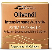 Купить медифарма косметик (medipharma cosmetics) olivenol крем для лица ночной интенсив питательный, 50мл в Арзамасе