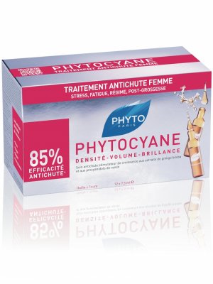 Купить фитосолба фитоциан (phytosolba phytocyane) средство против выпадения волос ампулы 7,5мл х12 шт в Арзамасе