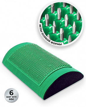 Массажер медицинский аппликатор кузнецова металломагнитный валик для поясницы полиметаллический, зеленый Массажер медицинский аппликатор кузнецова металломагнитный валик для поясницы полиметаллический, зеленый