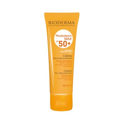Купить bioderma photoderm max (биодерма фотодерм) крем для лица солнцезащитный 40мл spf50+ в Арзамасе
