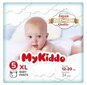 Купить mykiddo premium (майкиддо) подгузники-трусики для детей 12-20кг, 34 шт размер хl в Арзамасе