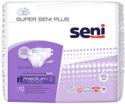 Купить seni (сени) подгузники супер+ медиум 2 10шт в Арзамасе