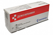 Купить доксиламин, таблетки, покрытые пленочной оболочкой 15мг, 30 шт в Арзамасе