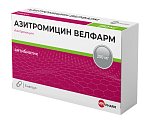 Купить азитромицин-велфарм, капсулы 250мг, 6шт в Арзамасе
