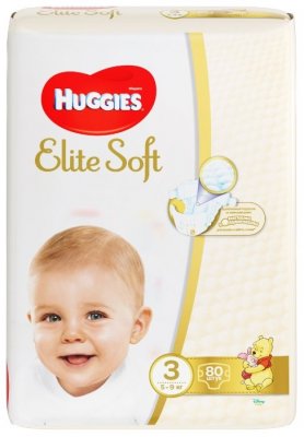 Купить huggies (хаггис) подгузники elitesoft 3, 5-9кг 80 шт в Арзамасе