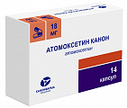 Купить атомоксетин канон, капсулы 18мг 14шт в Арзамасе