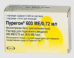 Купить пурегон, раствор для подкожного введения 600ме/0,72мл, картридж 0,75мл в Арзамасе