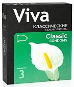Купить viva (вива) презервативы классические 3шт в Арзамасе