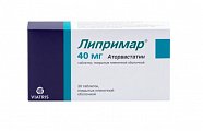 Купить липримар, таблетки, покрытые пленочной оболочкой 40мг, 30 шт в Арзамасе